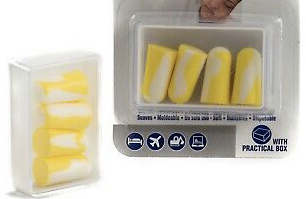 copertina di Tappi auricolari morbidi - 4 pezzi in pratico box