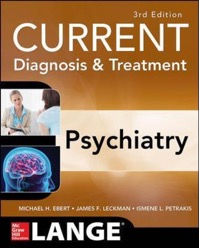 copertina di Current Diagnosis and Treatment Psychiatry