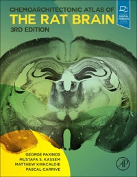 copertina di Chemoarchitectonic Atlas of the Rat Brain