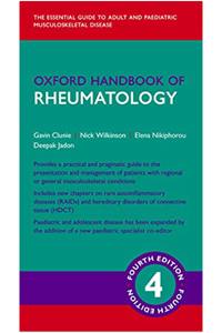 copertina di Oxford Handbook of Rheumatology 