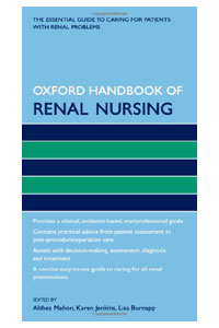 copertina di Oxford Handbook of Renal Nursing