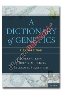 copertina di A Dictionary of Genetics