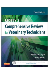 copertina di Mosby' s Comprehensive Review for Veterinary Technicians 