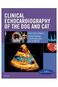 copertina di Clinical Echocardiography of the Dog and Cat