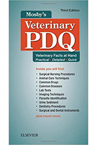 copertina di Mosby' s Veterinary PDQ - Veterinary Facts at Hand
