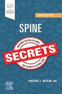 copertina di Spine secrets
