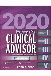copertina di Ferri' s Clinical Advisor 2020 - 5 Books in 1