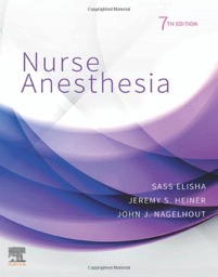 copertina di Nurse Anesthesia