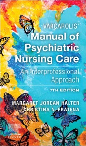copertina di Varcarolis ' Manual of Psychiatric Nursing Care