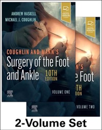 copertina di Coughlin and Mann’ s Surgery of the Foot and Ankle ( 2 Volume Set )