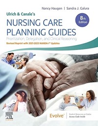 copertina di Ulrich & Canale ’s Nursing Care Planning Guides, 8th Edition Revised Reprint with ...