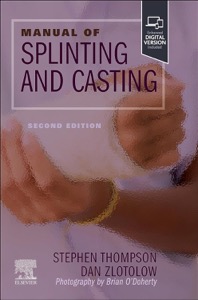 copertina di Manual of Splinting and Casting