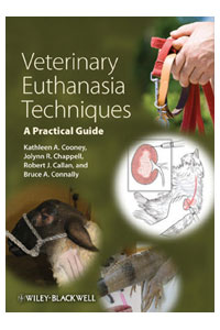 copertina di Veterinary Euthanasia Techniques: A Practical Guide