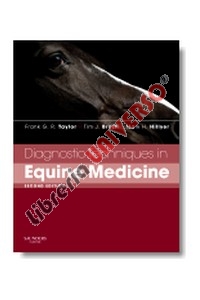 copertina di Diagnostic Techniques in Equine Medicine