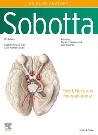 copertina di Sobotta Atlas of Anatomy Vol. 3, English / Latin - Head, Neck and Neuroanatomy 
