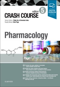 copertina di Crash Course Pharmacology ( digital version included )