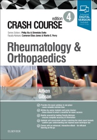 copertina di Crash Course Rheumatology and Orthopaedics ( digital version included )