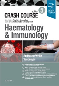 copertina di Crash Course: Haematology and Immunology ( digital version included )