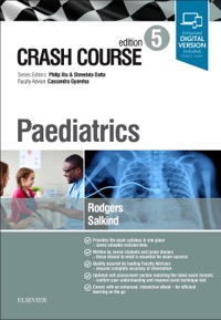 copertina di Crash Course - Paediatrics ( digital version included )