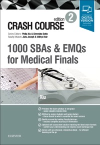 copertina di Crash Course 1000 SBAs and EMQs for Medical Finals ( digital version included )