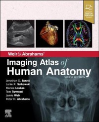 copertina di Weir and Abrahams' Imaging Atlas of Human Anatomy