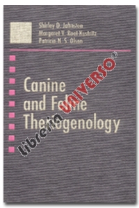 copertina di Canine and Feline Theriogenology