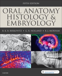 copertina di Oral Anatomy, Histology and Embryology