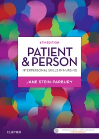 copertina di Patient and Person - Interpersonal Skills in Nursing