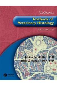 copertina di Dellmann' s Textbook of Veterinary Histology