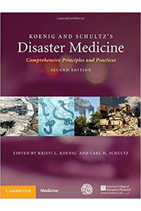copertina di Koenig and Schultz' s Disaster Medicine - Comprehensive Principles and Practices