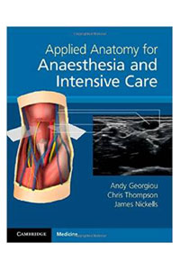 copertina di Applied Anatomy for Anaesthesia and Intensive Care