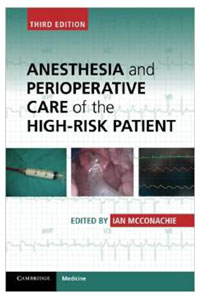 copertina di Anesthesia and Perioperative Care of the High - Risk Patient
