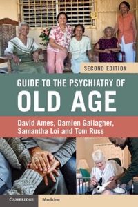 copertina di Guide to the Psychiatry of Old Age