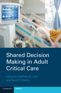 copertina di Shared Decision Making in Adult Critical Care