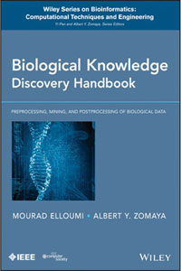 copertina di Biological Knowledge Discovery Handbook: Preprocessing, Mining, and Postprocessing ...
