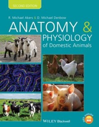 copertina di Anatomy and Physiology of Domestic Animals