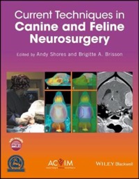 copertina di Current Techniques in Canine and Feline Neurosurgery