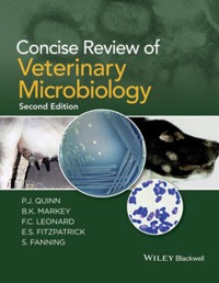 copertina di Concise Review of Veterinary Microbiology