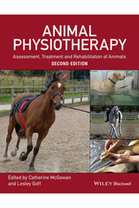 copertina di Animal Physiotherapy: Assessment, Treatment and Rehabilitation of Animals