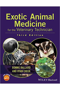 copertina di Exotic Animal Medicine for the Veterinary Technician