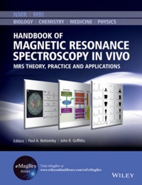 copertina di Handbook of Magnetic Resonance Spectroscopy In Vivo: MRS Theory, Practice and Applications