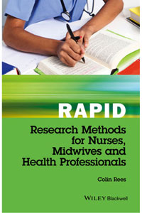 copertina di Rapid Research Methods for Nurses, Midwives and Health Professionals