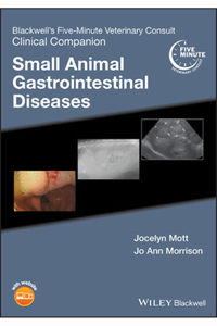 copertina di Blackwell' s Five - Minute Veterinary Consult Clinical Companion: Small Animal Gastrointestinal ...
