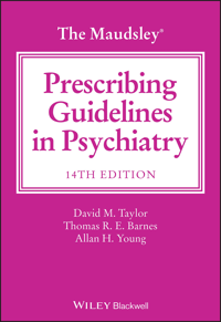 copertina di The Maudsley Prescribing Guidelines in Psychiatry