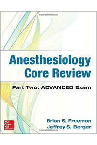 copertina di Anesthesiology Core Review: Part Two - Advanced Exam