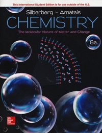 copertina di Chemistry: The Molecular Nature of Matter and Change