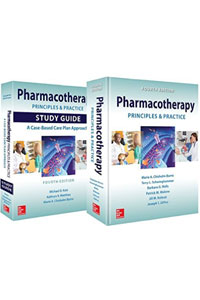 copertina di Pharmacotherapy Principles and Practice: Book and Study Guide