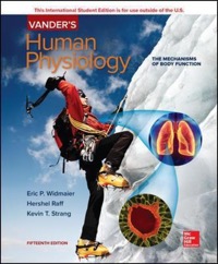 copertina di Vander' s human physiology