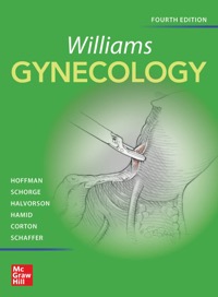 copertina di Williams Gynecology