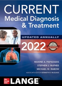 copertina di Current Medical Diagnosis and Treatment 2022